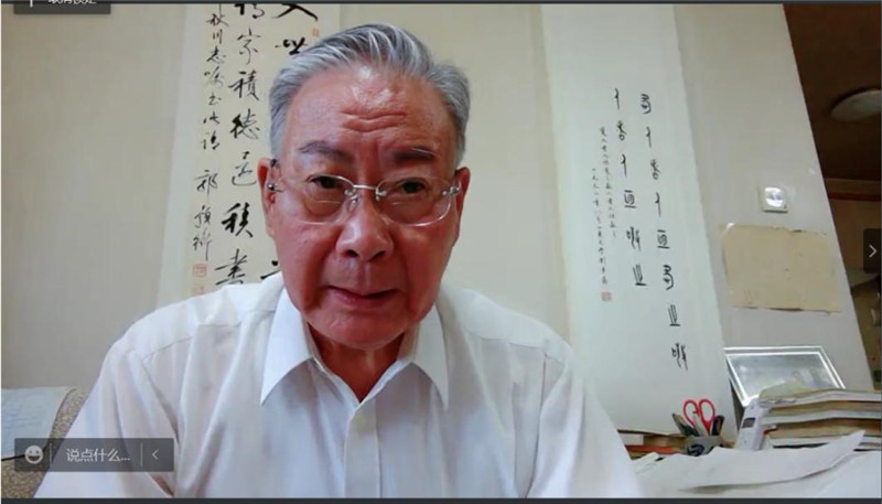 全國古籍整理出版規劃領(lǐng)導小組副組長(cháng)、全國高校古委會(huì )名譽(yù)主任、北京大學(xué)中國古文獻研究中心教授安平秋先生致辭.jpg