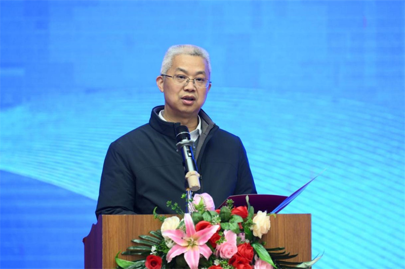廣西師范大學(xué)黨委常委、副校長(cháng)湯志華致辭.jpg